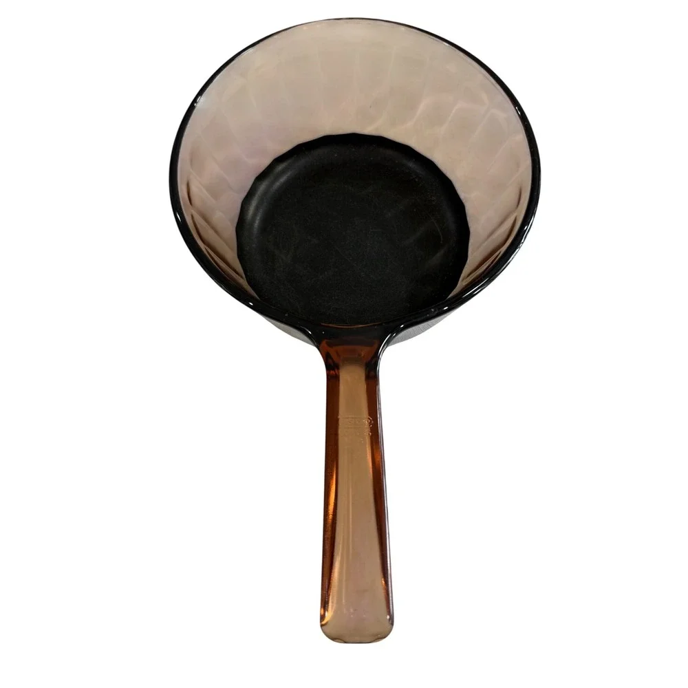 Visions Corning Saucepan Unisex 1.5 L Amber Glass Cookware V-0.5-B USA